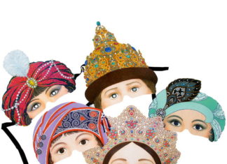 Маски и веера – атрибуты счастливого Нового года!