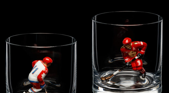 Коллекционная серия бокалов «Сборная России по хоккею»