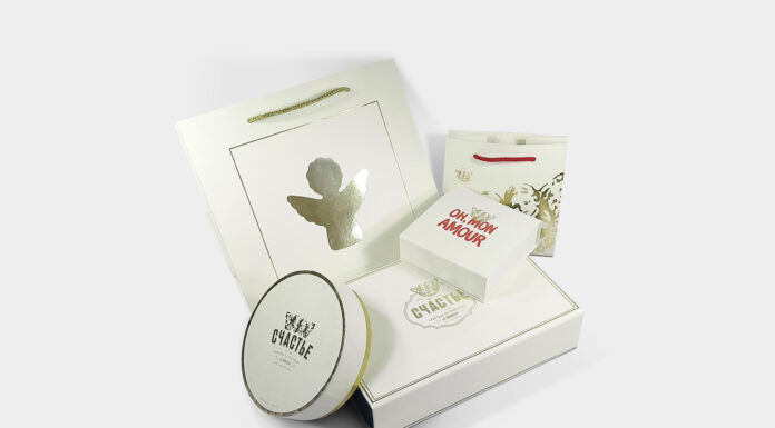 Набор подарочной упаковки для авторских конфет «Счастье»