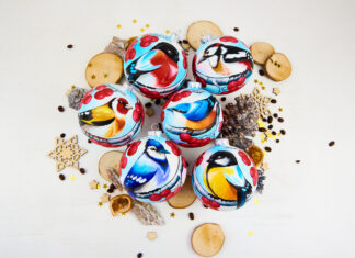 Корпоративные комплекты ёлочных шаров от Vivere Gifts — отличный подарок к Новому году!