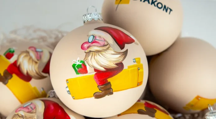 Эксклюзивные елочные шары ручной работы от Vivere Gifts