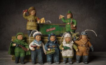 Набор коллекционных ёлочных украшений «За Родину!»