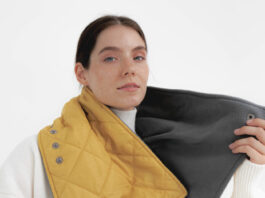 Теплый и легкий шарф Veter