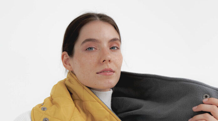 Теплый и легкий шарф Veter